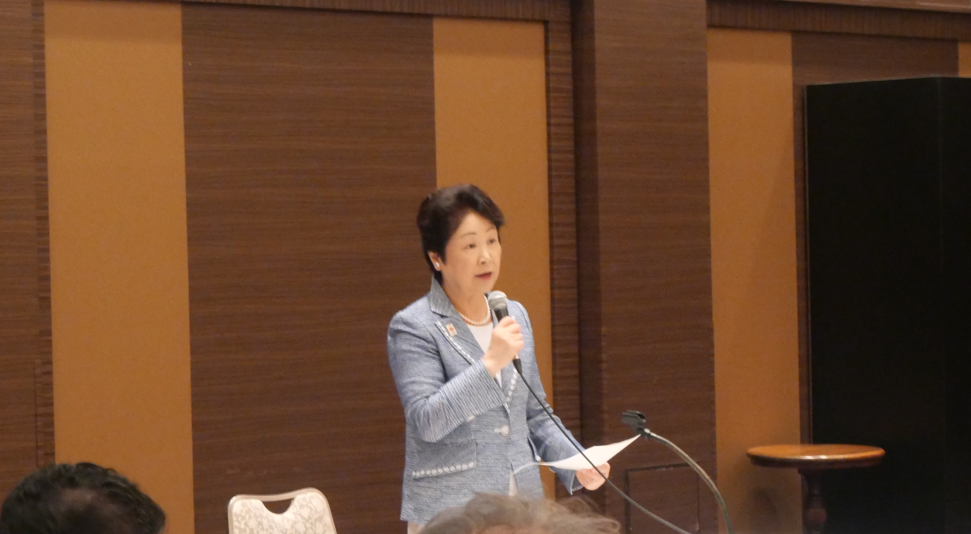 会長（吉村知事あいさつ）