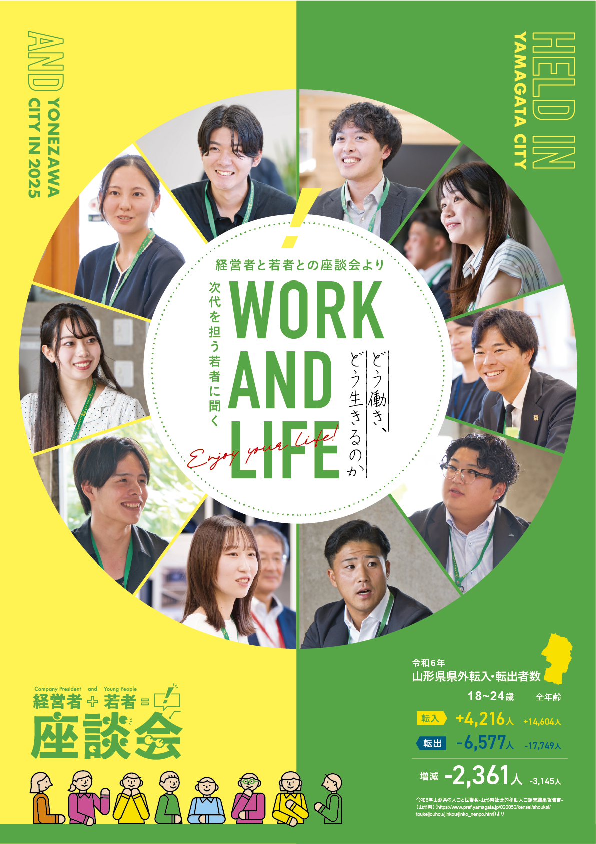 経営者と若者との座談会2025