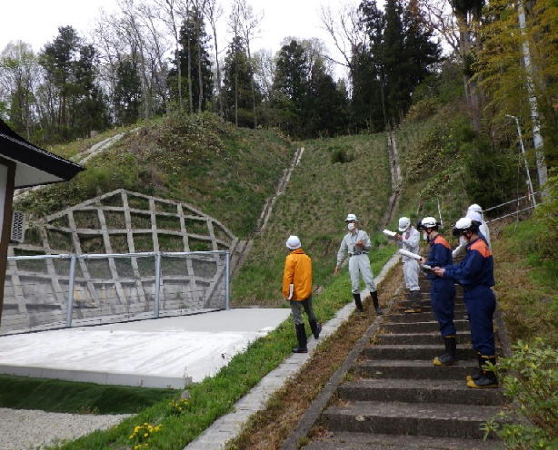 土砂災害警戒区域等の点検写真
