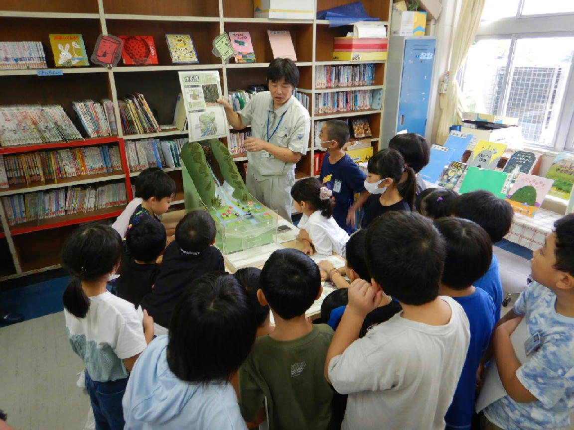 土砂災害に関する学習支援写真2