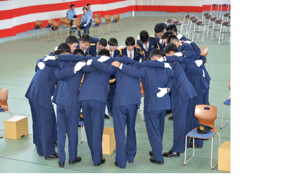 短期生の卒業式1